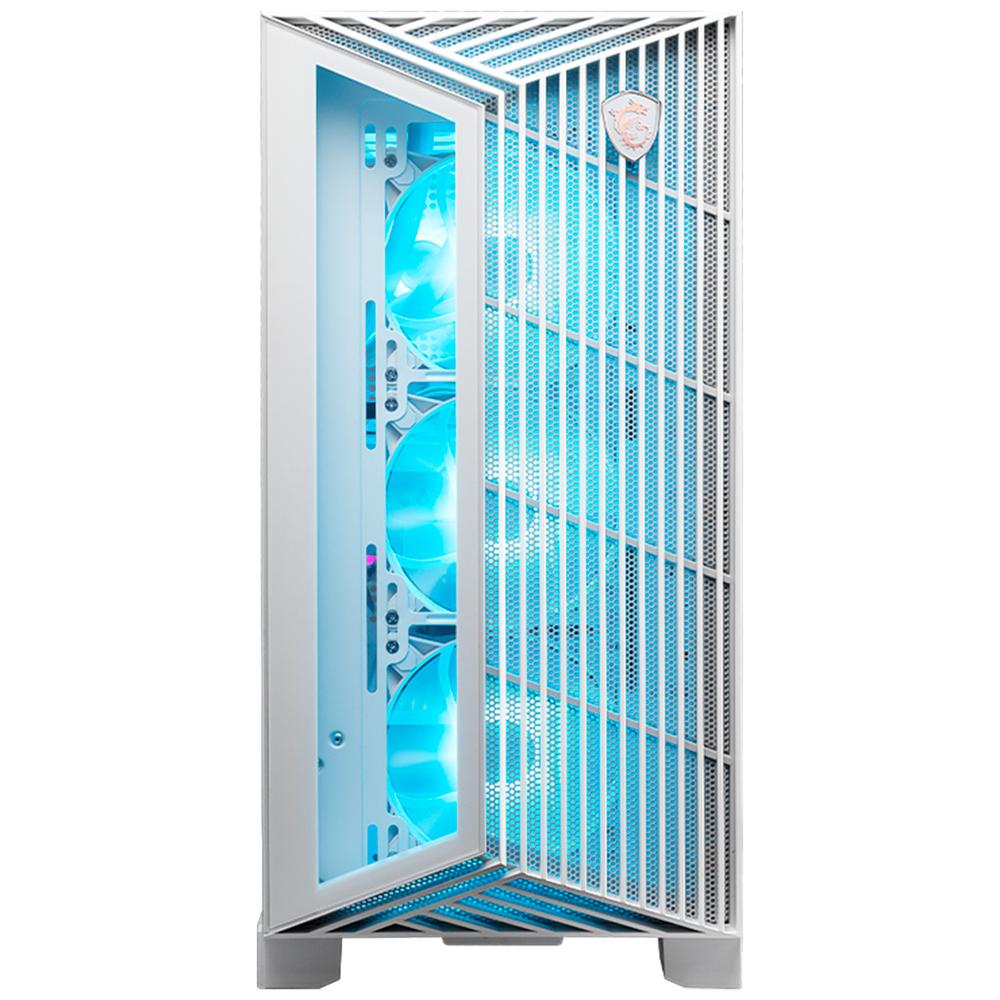 Foto 3 pulgar | Gabinete Gamer Msi Gungnir White 4 Fan Cristal Usb-c