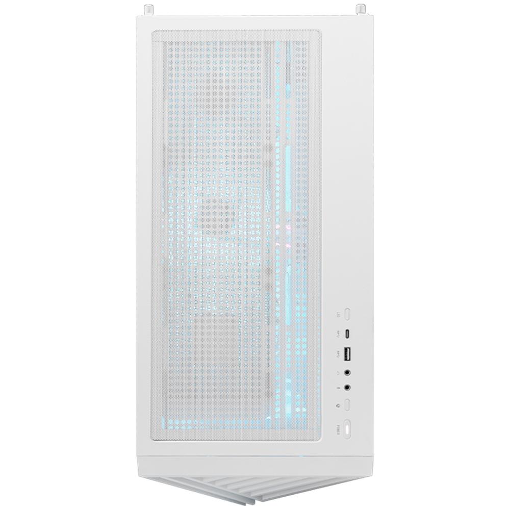 Foto 5 pulgar | Gabinete Gamer Msi Gungnir White 4 Fan Cristal Usb-c