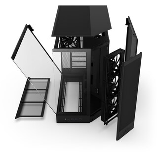 Foto 7 | Gabinete Nxzt H9 Flow Negro Atx 2usb 3.2 Tipo A Usb 3.2 Tipo C Cm-h92fb-01