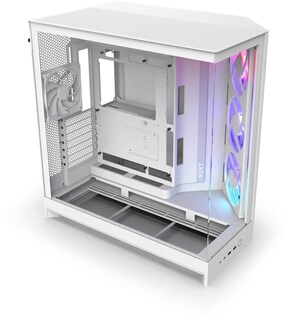 Foto 1 | Gabinete Nzxt H9 Flow Rgb Blanco Atx 2usb 3.2 Tipo A Usb 3.2 Tipo C Cm-h92fw-r1