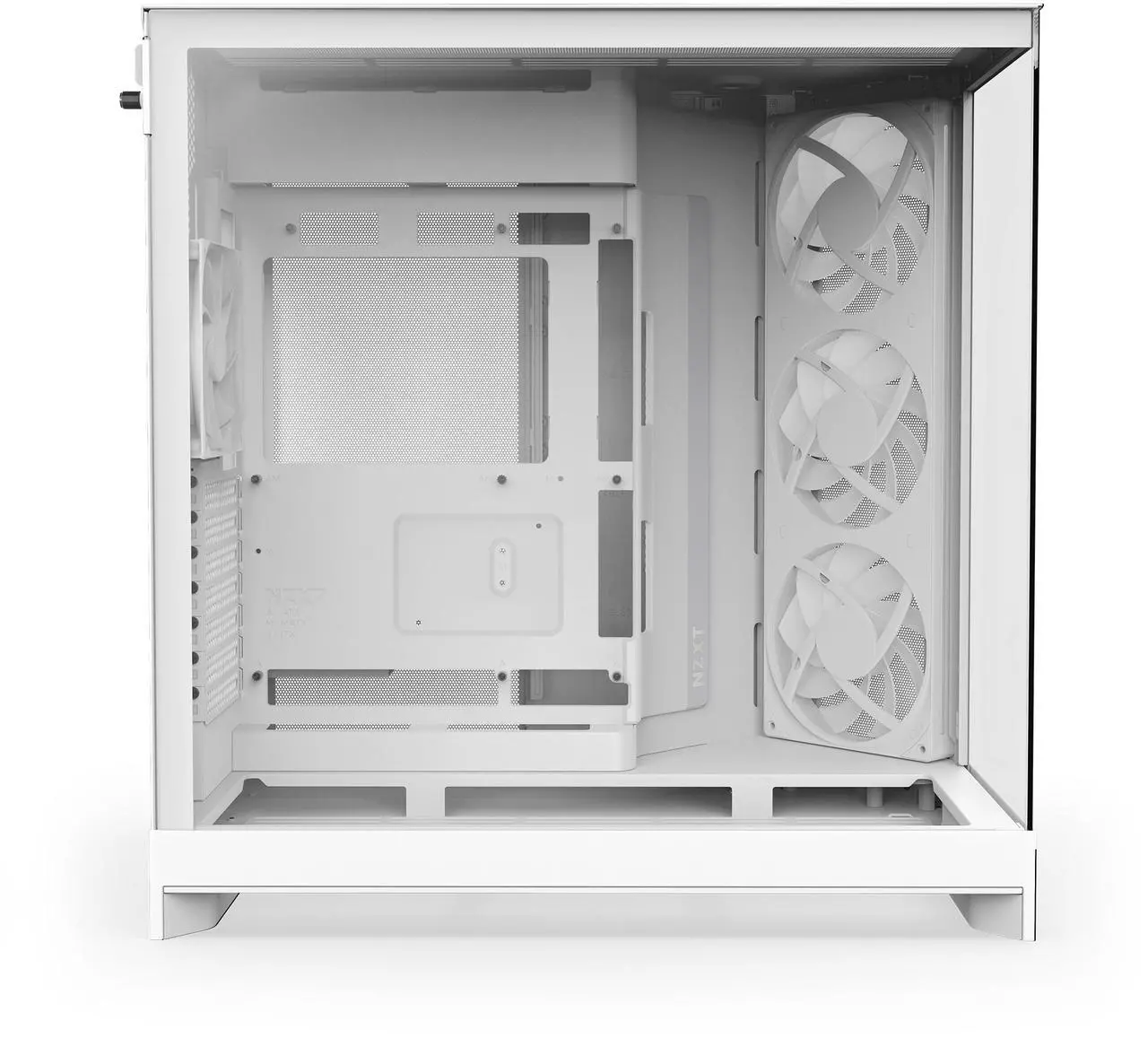 Foto 6 pulgar | Gabinete Nzxt H9 Flow Rgb Blanco Atx 2usb 3.2 Tipo A Usb 3.2 Tipo C Cm-h92fw-r1