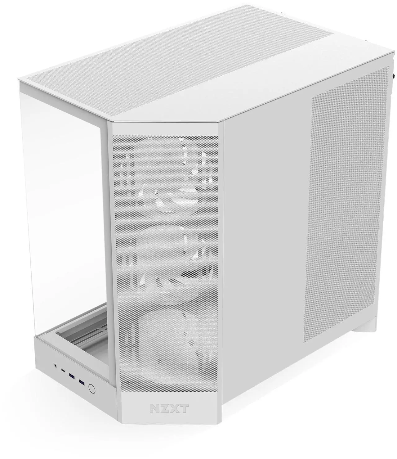 Foto 8 pulgar | Gabinete Nzxt H9 Flow Rgb Blanco Atx 2usb 3.2 Tipo A Usb 3.2 Tipo C Cm-h92fw-r1