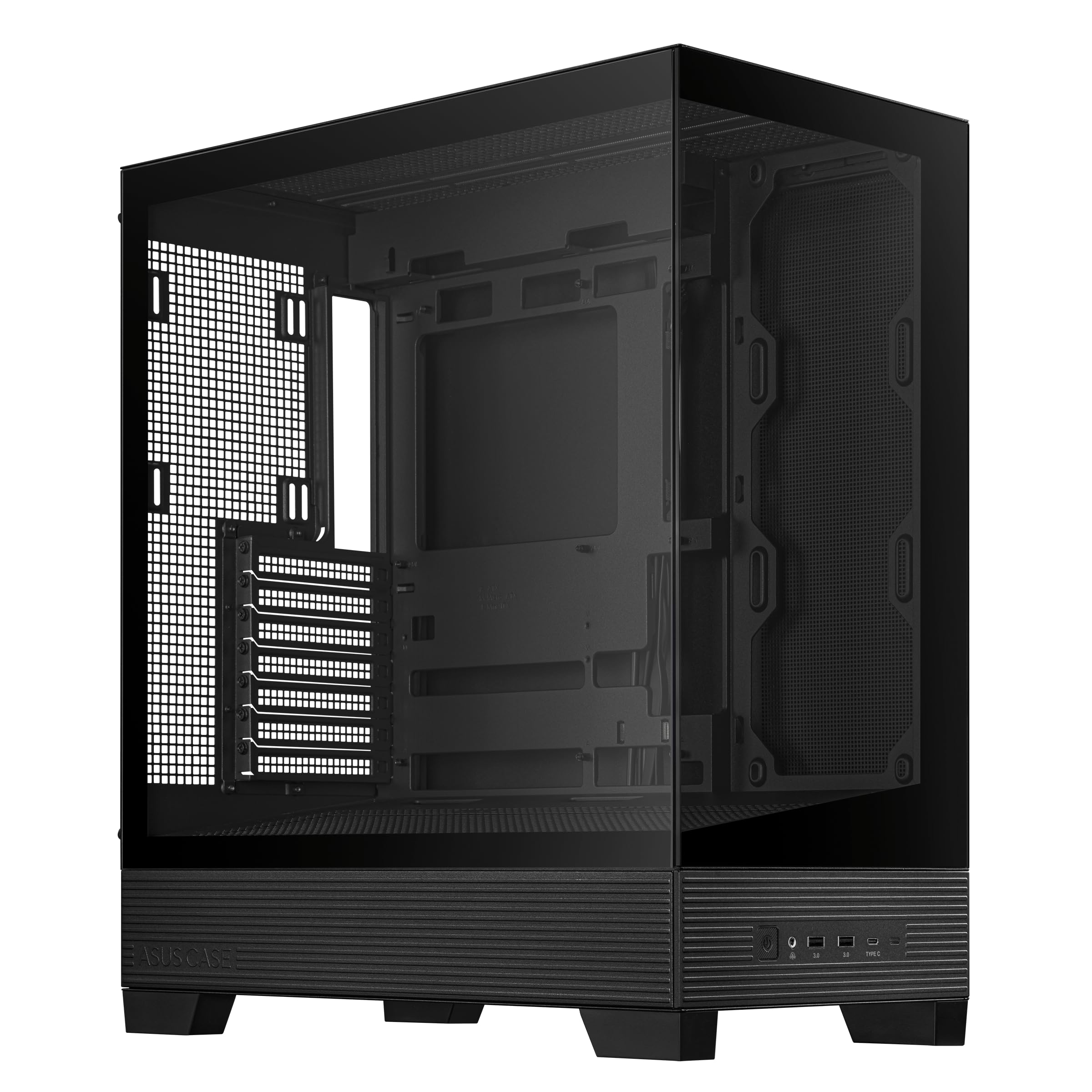 Foto 3 pulgar | Funda Para Juegos Asus A31 Black Atx Mid-tower Con Vidrio Templado - Venta Internacional.