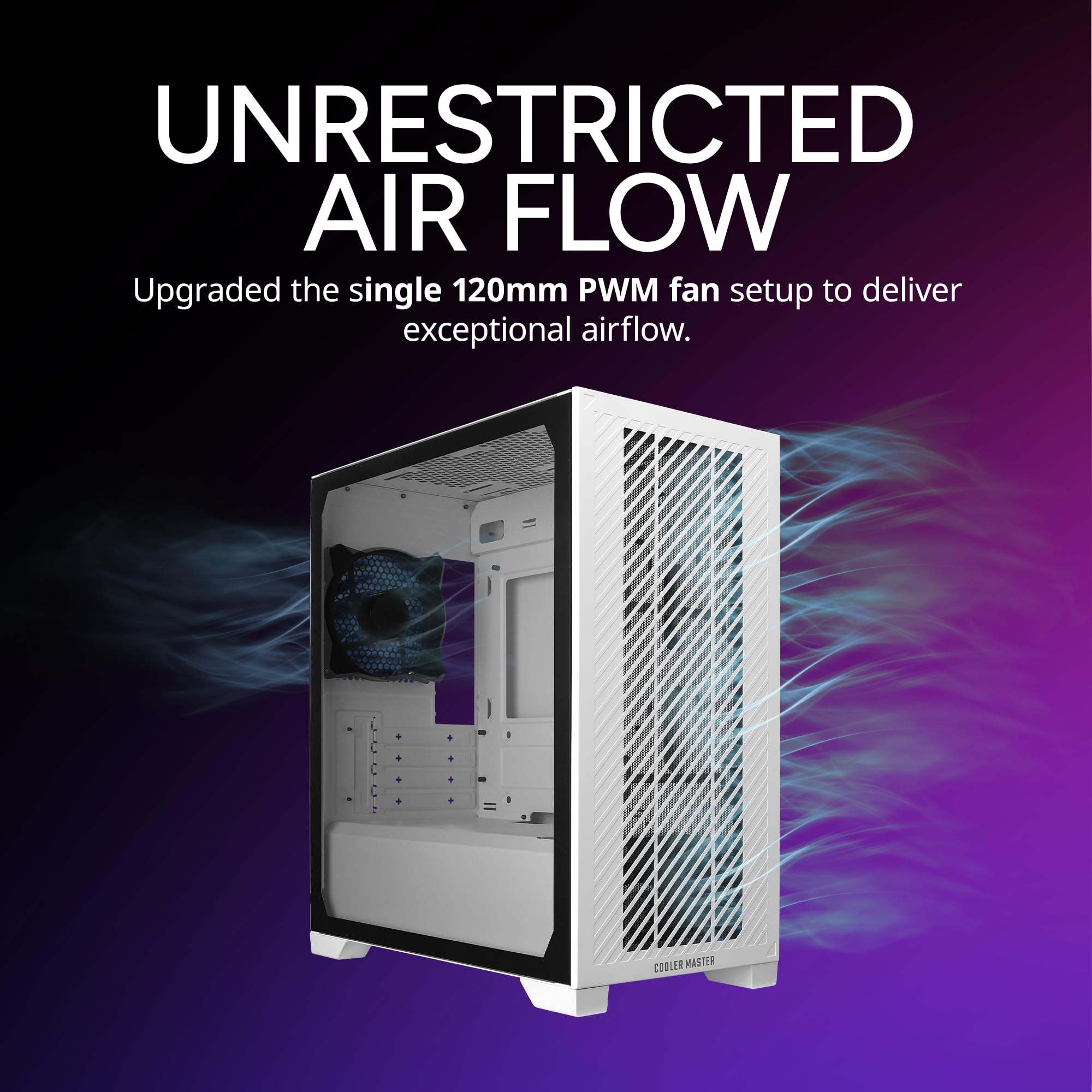 Foto 7 pulgar | Funda Para Pc Cooler Master Elite 301 Lite Blanca Micro-atx - Venta Internacional.