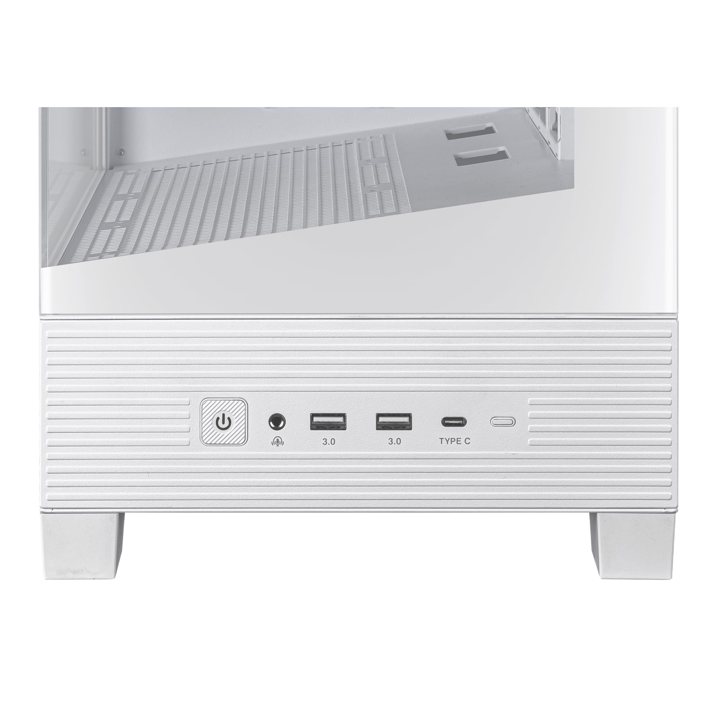 Foto 4 pulgar | Funda Para Videojuegos Atx Mid-tower Para Asus A31  Cristal Templado Blanco - Venta Internacional.