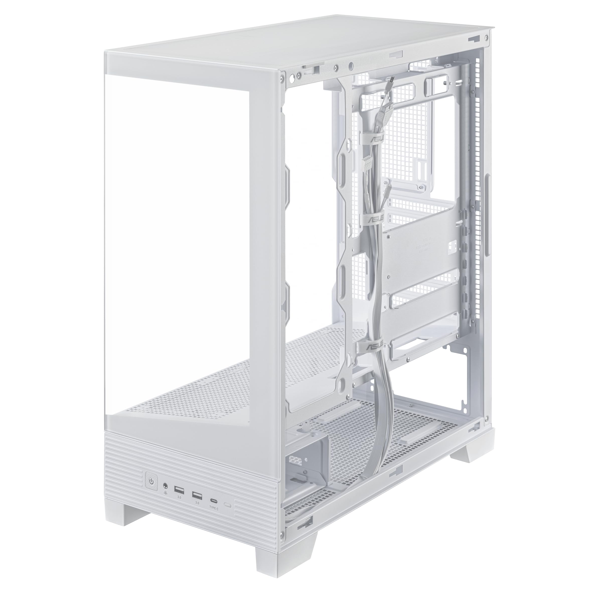 Foto 7 pulgar | Funda Para Videojuegos Atx Mid-tower Para Asus A31  Cristal Templado Blanco - Venta Internacional.