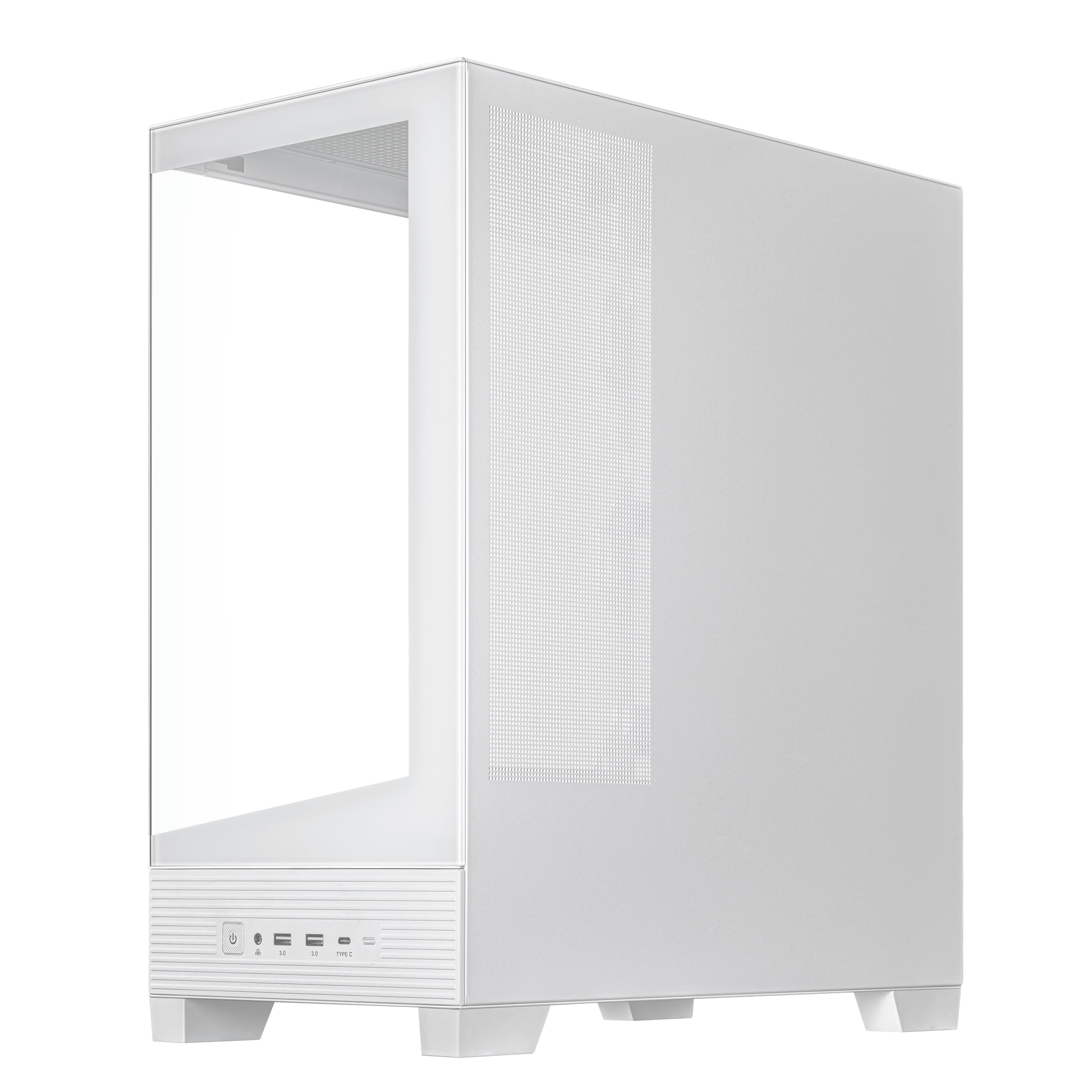 Foto 8 pulgar | Funda Para Videojuegos Atx Mid-tower Para Asus A31  Cristal Templado Blanco - Venta Internacional.