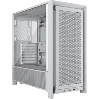 Foto 1 | Gabinete Corsair 4000d Rs M-atx Usb-c Blanco Cc-9011313-ww