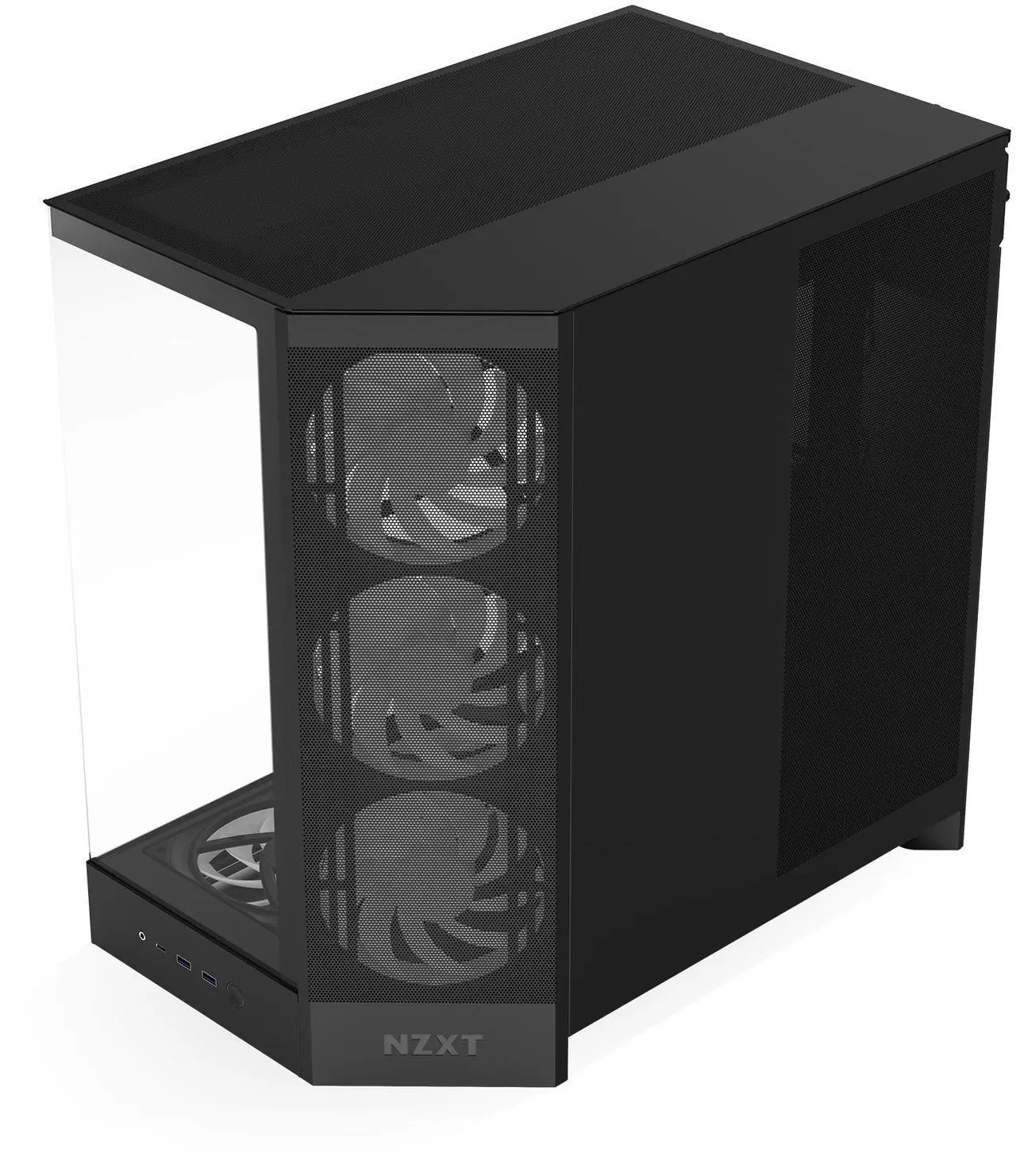 Foto 7 pulgar | Gabinete Nzxt H9 Flow Rgb Negro Atx 2usb 3.2 Ti´po A Usb 3.2 Tipo C Cm-h92fb-p1