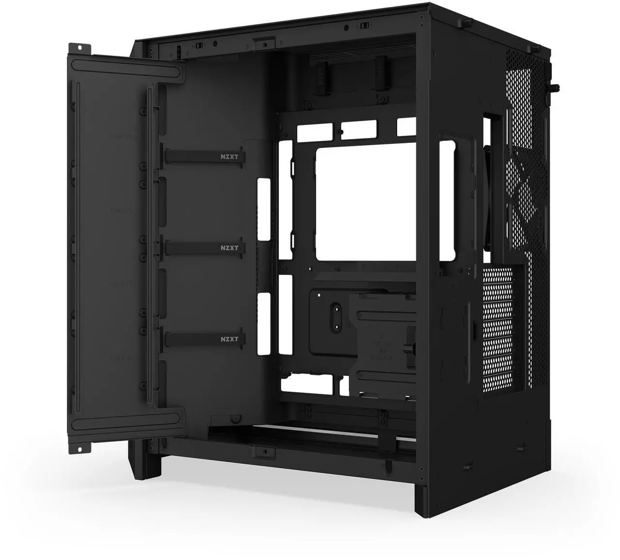 Foto 8 pulgar | Gabinete Nzxt H9 Flow Rgb Negro Atx 2usb 3.2 Ti´po A Usb 3.2 Tipo C Cm-h92fb-p1