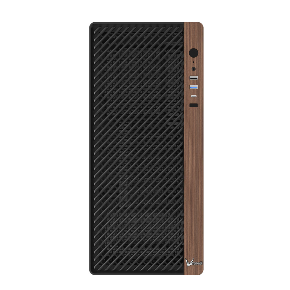 Foto 3 pulgar | Gabinete Mid Tower Atx Formula V Line Timberline T2 Color Negro