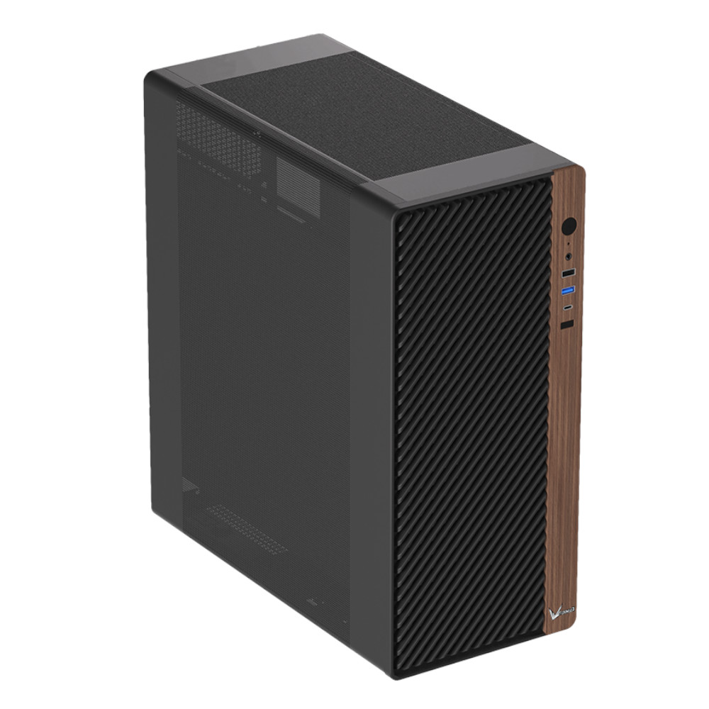 Foto 4 pulgar | Gabinete Mid Tower Atx Formula V Line Timberline T2 Color Negro