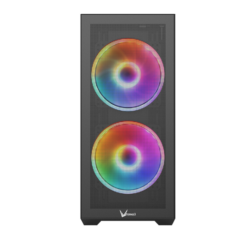 Foto 1 | Gabinete Mid Tower Atx Formula V Line Air Power G5 Duo Color Negro