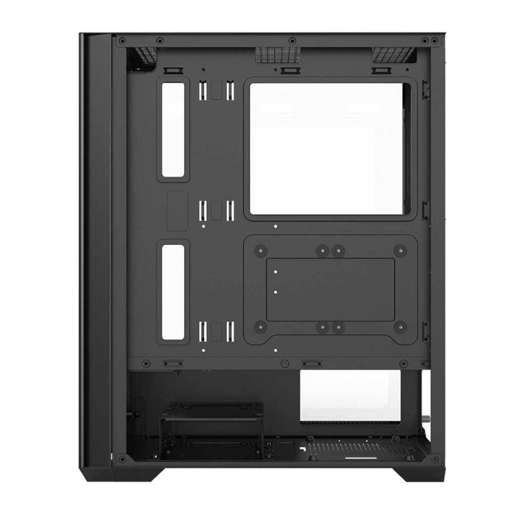 Foto 6 pulgar | Gabinete Mid Tower Atx Formula V Line Air Power G5 Duo Color Negro