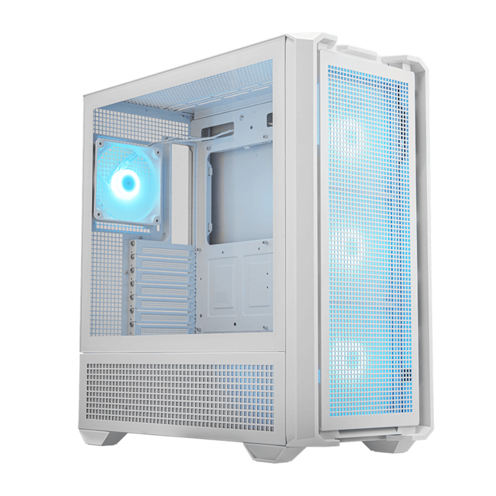 Foto 3 pulgar | Gabinete Mid Tower Atx Rgb Cougar Mx600 Cristal Templado Color Blanco