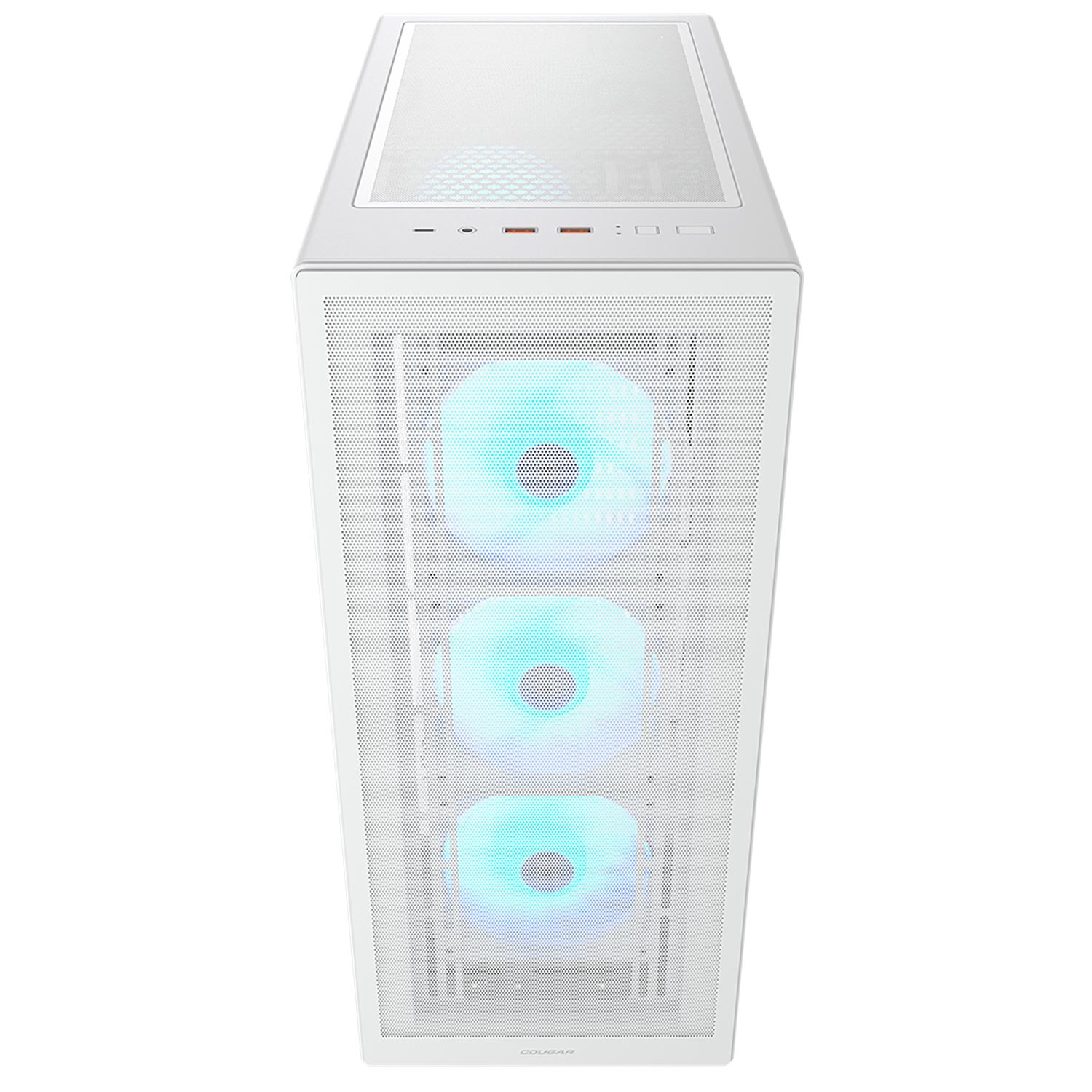 Foto 5 pulgar | Gabinete Mid Tower Atx Rgb Mx220 Cristal Templado Color Blanco