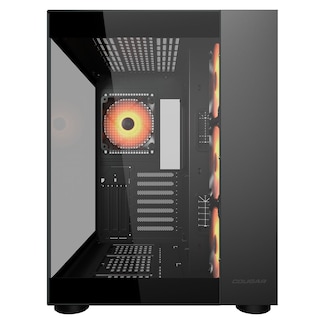 Foto 4 | Gabinete Mid Tower Atx Rgb Cougar Fv150 Cristal Templado Color Negro