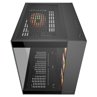 Foto 5 | Gabinete Mid Tower Atx Rgb Cougar Fv150 Cristal Templado Color Negro