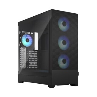 Foto 1 | Gabinete Full Tower E-atx Fractal Design Pop Air Xl Clear Color Negro Incluye 4 Ventiladores