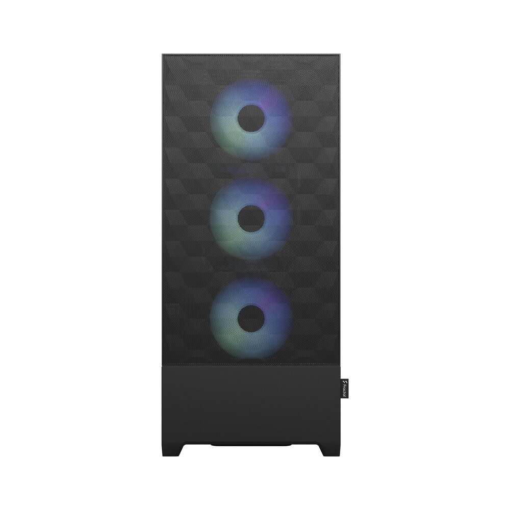 Foto 3 pulgar | Gabinete Full Tower E-atx Fractal Design Pop Air Xl Clear Color Negro Incluye 4 Ventiladores