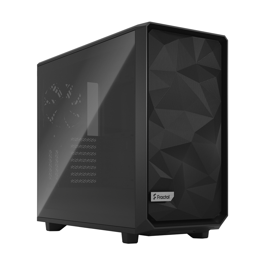 Foto 2 pulgar | Gabinete Fractal Design Meshify 2 Light Color Negro Incluye 3 Ventiladores