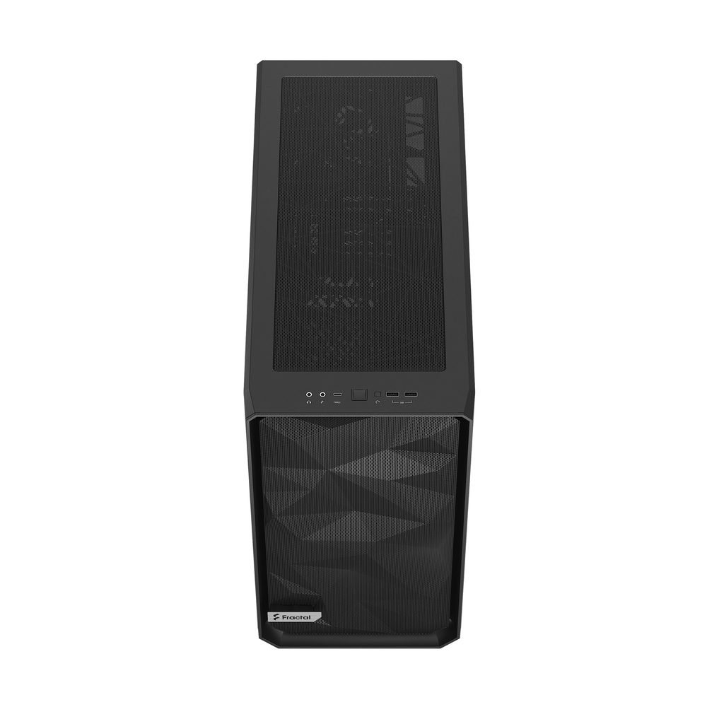 Foto 4 pulgar | Gabinete Fractal Design Meshify 2 Light Color Negro Incluye 3 Ventiladores