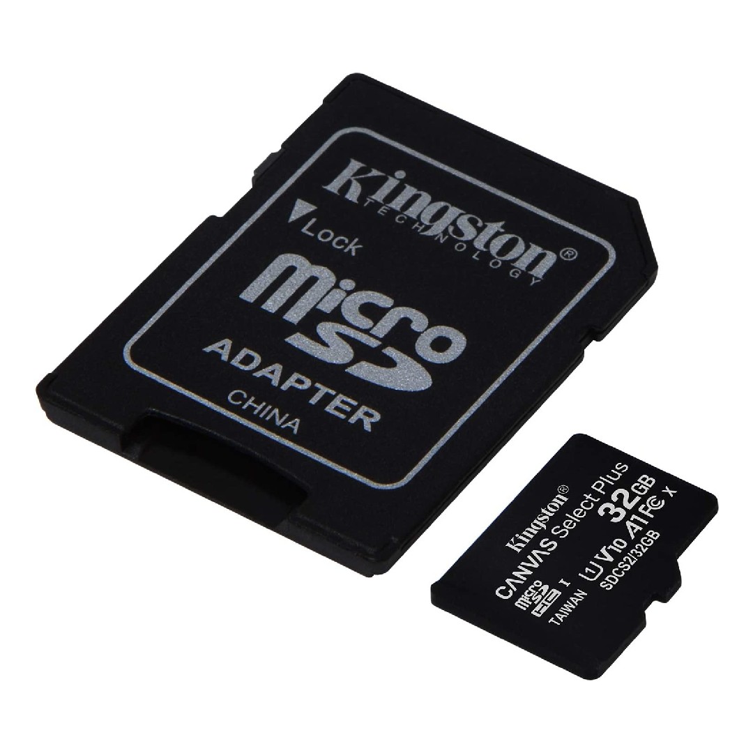 Foto 3 pulgar | Memoria MicroSD Kingston de 32 GB Clase 10 con Adaptador SD