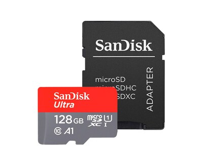 Foto 2 | Tarjeta de Memoria SD Sandisk Ultra Microsdxc Uhs-i 128 GB color Negro