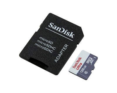 Foto 3 | Tarjeta de Memoria SD Sandisk Ultra Microsdxc Uhs-i 128 GB color Negro