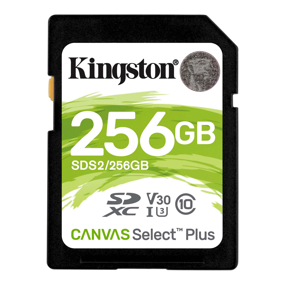 Foto 3 pulgar | Memoria SD 256GB Kingston SD Canvas Select Plus color Negro