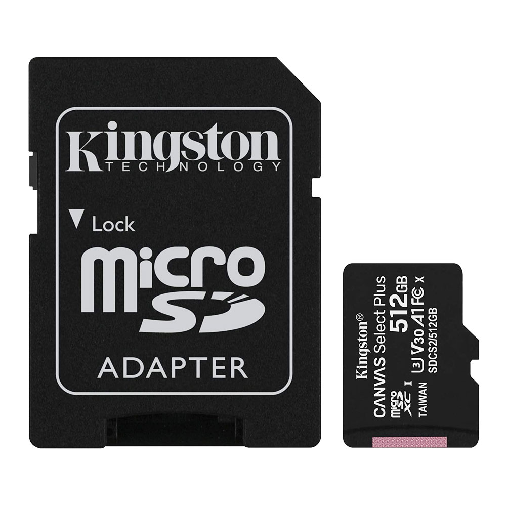 Foto 2 pulgar | Micro Sd 512gb C/a Kingston Sdcs2/512gb color Negro