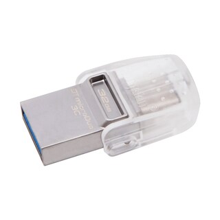 Foto 2 | Memoria Micro Tipo C 32gb Kingston Dtduo3c/32gb color Plateado
