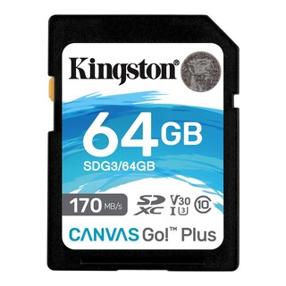 Foto 1 | Memoria Sd Canvas Go Plus Kingston Technology Sdg3/64gb color Azul de 64 Gb