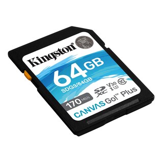 Foto 2 | Memoria Sd Canvas Go Plus Kingston Technology Sdg3/64gb color Azul de 64 Gb