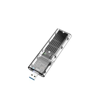 Foto 1 | Carcasa Malubero SDD Disco Duro USB 3.1 2 Adaptador Transparente