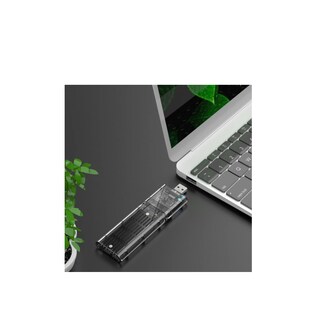 Foto 2 | Carcasa Malubero SDD Disco Duro USB 3.1 2 Adaptador Transparente