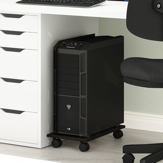 Foto 3 | Soporte Para Cpu/impresora Furinno Econ Home Office Con Ruedas - Venta Internacional.
