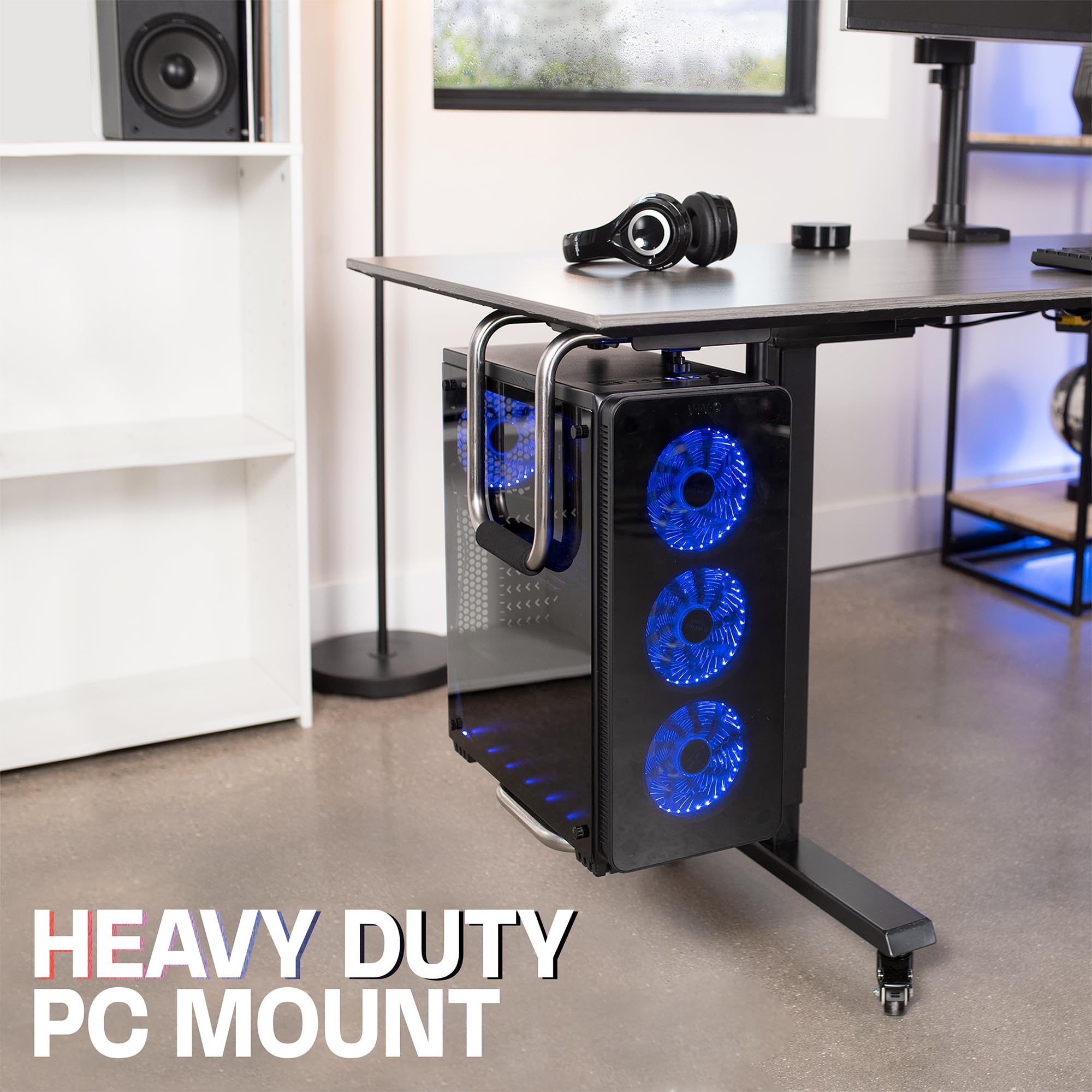 Foto 3 pulgar | Soporte Para Pc Debajo Del Escritorio Vivo Mount-pc04a Heavy Duty 30 Kg - Venta Internacional.