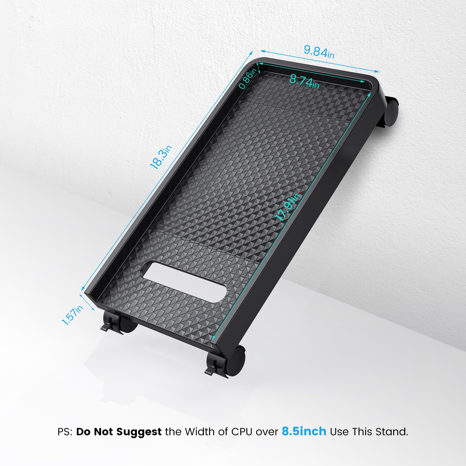Foto 6 | Soporte Portátil Para Cpu Orico Con Ruedas Giratorias Y De Bloqueo - Venta Internacional.