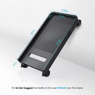 Foto 6 | Soporte Portátil Para Cpu Orico Con Ruedas Giratorias Y De Bloqueo - Venta Internacional.