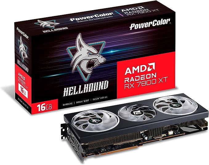 Tarjeta PowerColor Gráfica Hellhound Amd $40,178