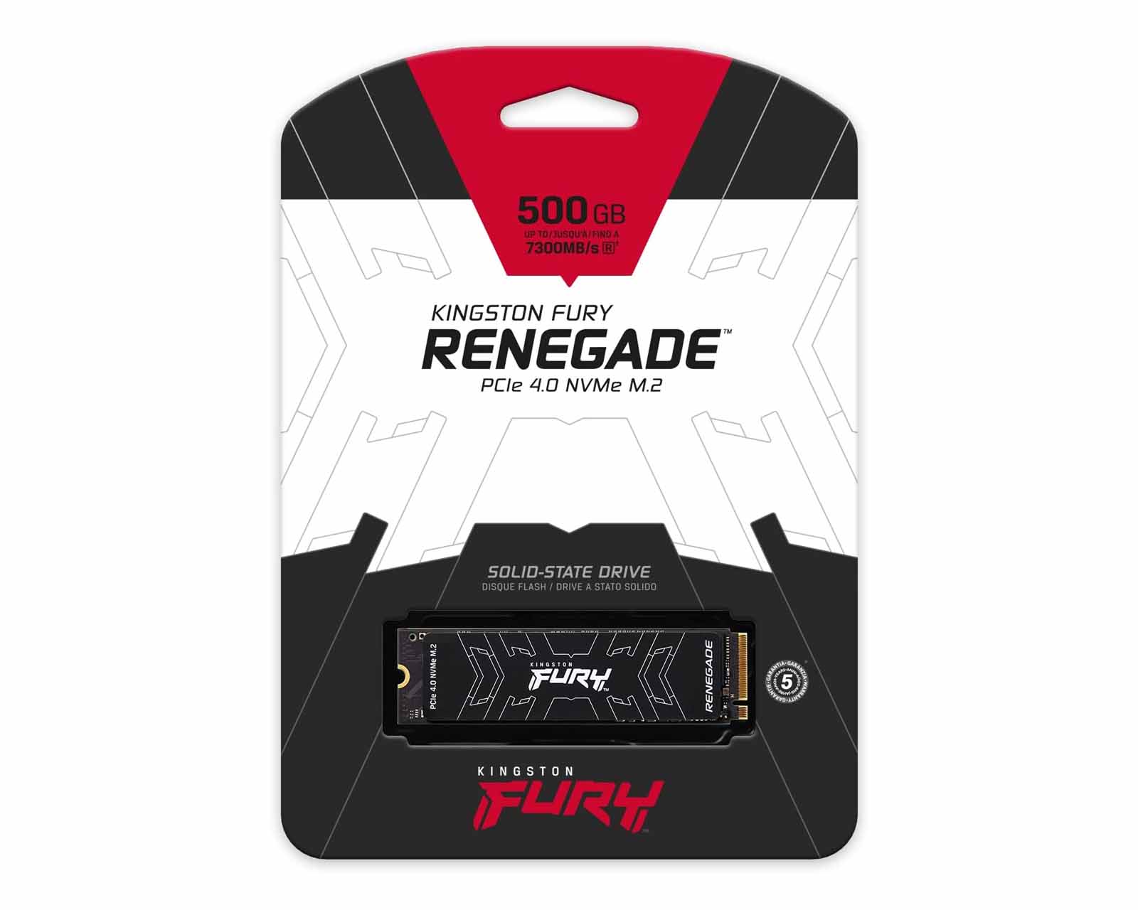 Foto 4 pulgar | Ssd Kingston Technology Fury Renegade 500gb M.2 2280 Nvme Sfyrs/500g