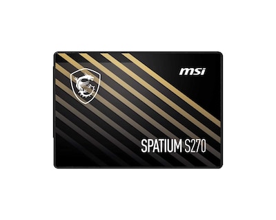Foto 1 | Disco de Estado Sólido MSI Spatium S270 color Negro Interno 240 GB Sata Iii Spatium Sata 2.5