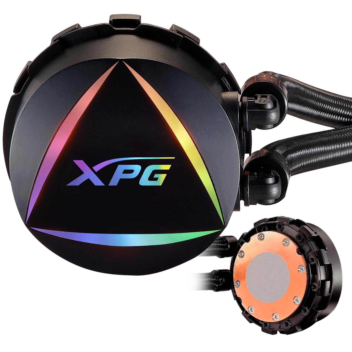 Foto 4 pulgar | Enfriamiento Liquido Xpg Levante240-bkcww con Ventilador 2x120mm