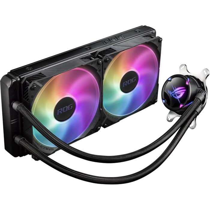 Foto 2 pulgar | Enfriamiento Líquido ASUS ROG STRIX LC II 280 ARGB color Negro 120 MM AM4 Intel 1700