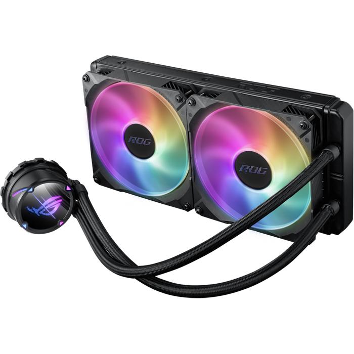 Foto 3 pulgar | Enfriamiento Líquido ASUS ROG STRIX LC II 280 ARGB color Negro 120 MM AM4 Intel 1700