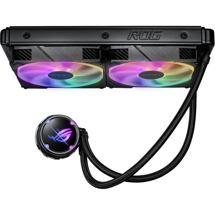 Foto 4 pulgar | Enfriamiento Líquido ASUS ROG STRIX LC II 280 ARGB color Negro 120 MM AM4 Intel 1700