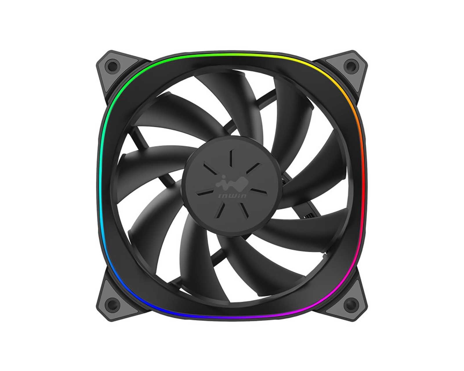 Foto 3 pulgar | Ventilador Inwin Sirius Extreme Loop Ase120 3x120 Argb color Negro