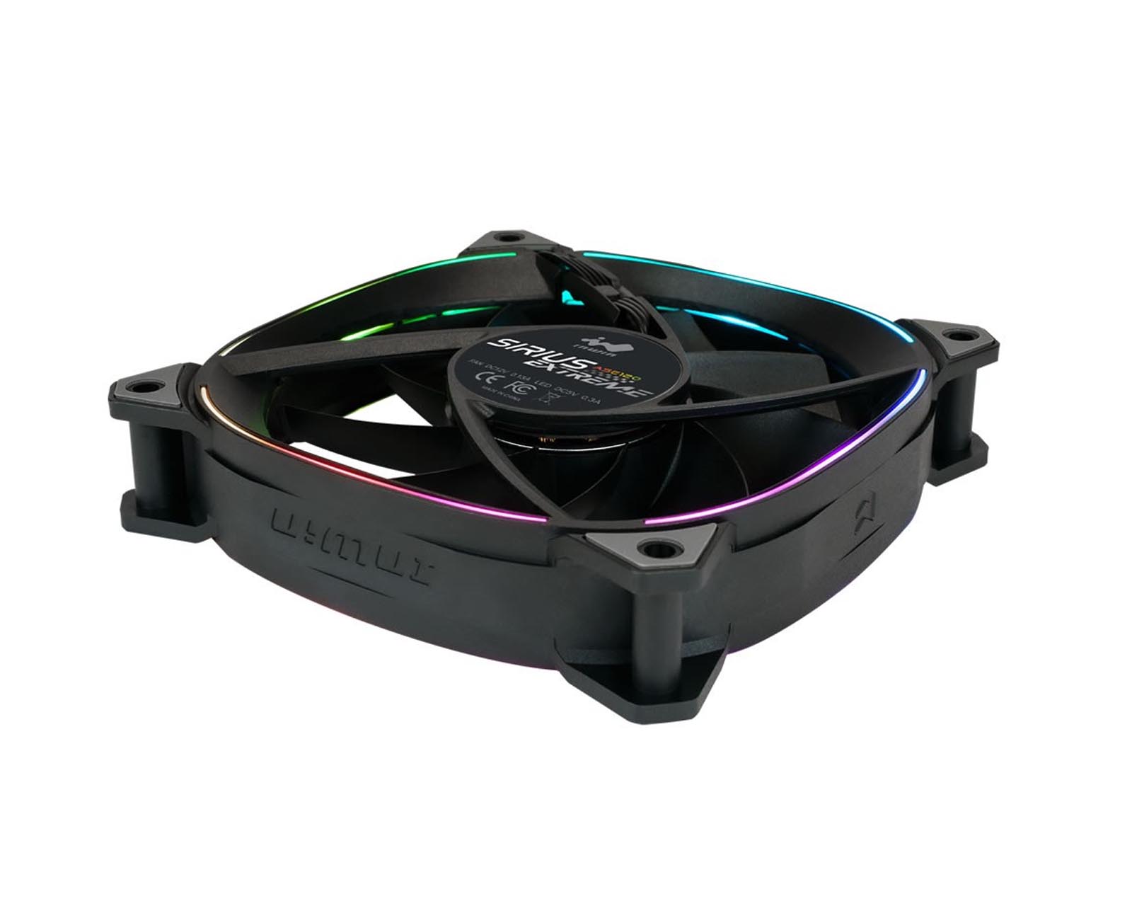 Foto 3 | Ventilador Inwin Sirius Extreme Loop Ase120 3x120 Argb color Negro