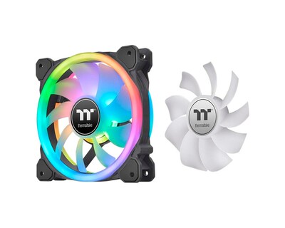 Foto 2 | Ventiladores Thermaltake CL-F137-PL12SW-A Multicolor RGB 120 mm 3 Piezas